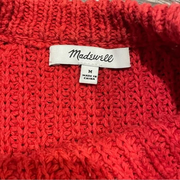 Madewell Balloon-Sleeve Pullover Sweater - Picture 6 of 8